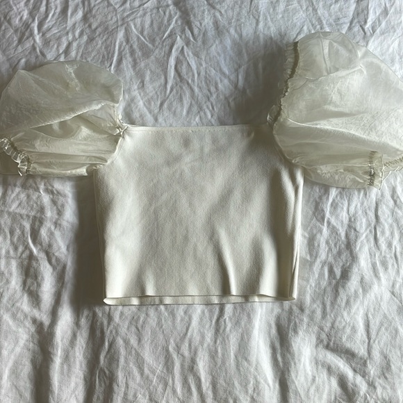 Wilfred puff sleeved top - Picture 4 of 6